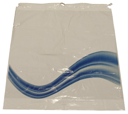 New World Imports Patient Belongings Bag 18 X 20.5 Inch Plastic Drawstring Closure White - DS500