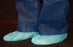 Welmed Shoe Cover X-Large Shoe High Heavy Grip Blue NonSterile - 9100-431XL