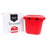 Sharps Compliance Medical Professional Sharps Recovery Mailback Sharps Container 21-1/2 L X 21-1/4 W X 18-1/2 H Inch 20 Gallon Red Base / Red Lid - 10020