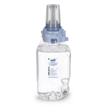 GOJO Purell Advanced Hand Sanitizer 700 mL Ethyl Alcohol Foaming Dispenser Refill Bottle - 8704-04