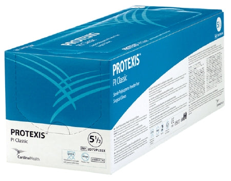 Cardinal Protexis PI Classic Surgical Glove Size 6 Sterile Polyisoprene Standard Cuff Length Smooth Ivory Not Chemo Approved - 2D72PL60X