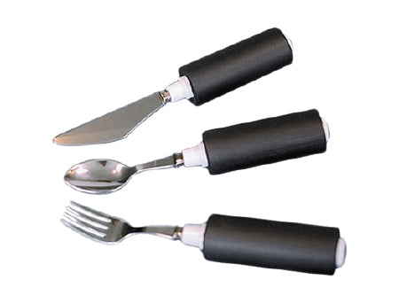 Fabrication Enterprises Teaspoon Built-up Handle Black - 61-0062