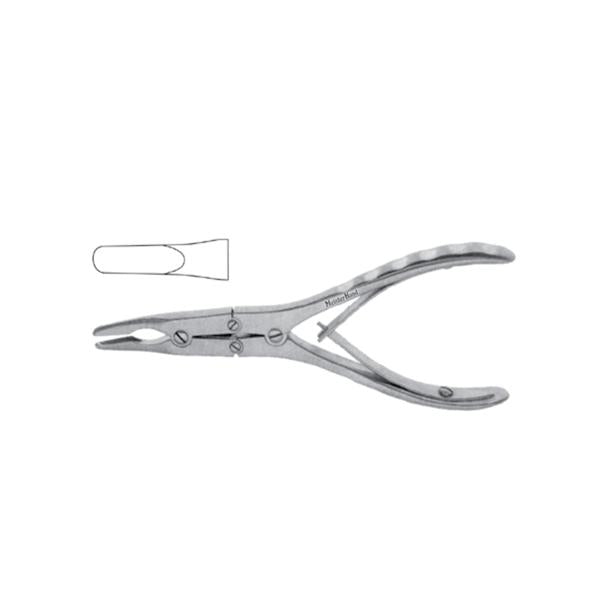 Miltex-Integra Rongeur Ruskin Meister-Hand 6" Straight Double Action 3Mm Bite Ss Rsbl Ea - MH19-848