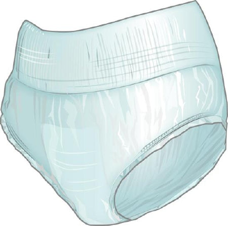 Cardinal Simplicity Extra Adult Absorbent Underwear Pull On Large Disposable Moderate Absorbency - 1845R