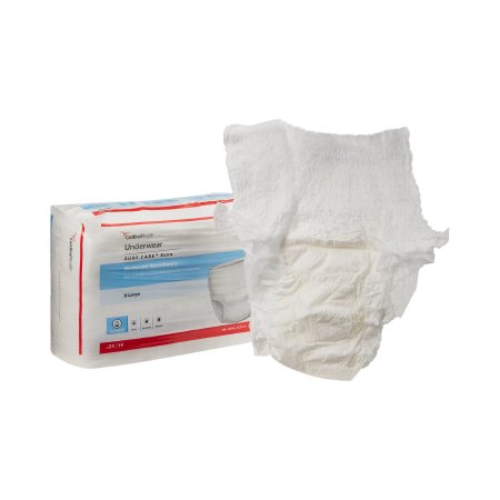 Simplicity Extra - Unisex Adult Absorbent Underwear Pull On with Tear Away Seams X-Large Disposable Moderate Absorbency - 1850R