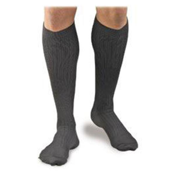 Fla Orthopedics Inc Dress Socks Compression Activa Knee High Closed Toe Xl M Men >12.5 Pnstrp Blk Ea - H3464