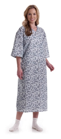 Royale - Patient Exam Gown One Size Fits Most Print Reusable - Medline - MDTPG5RTSRTB