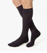 BSN Medical Jobst Compression Stockings Knee High Small Black Closed Toe - 114730