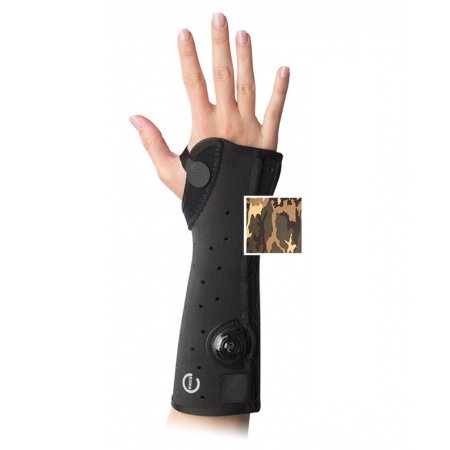 Exos Short Arm - Wrist / Forearm Brace Thermoformable Polymer Right Hand Camo Print Small - 312-42-2388