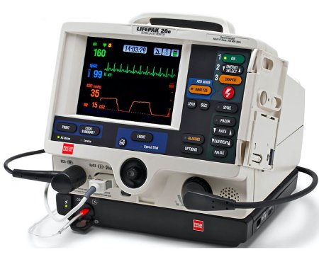 The Palm Tree Group Defibrillator Unit Manual Operation Lifepak 20E - 70507-000061