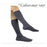 Fla Orthopedics Inc Drs Sck Cmprsn Activa Sheer Therapy Kn Hi/Fl Cf Cls Toe Md W W5.5-7.5 Tn 1/Pr - H2602
