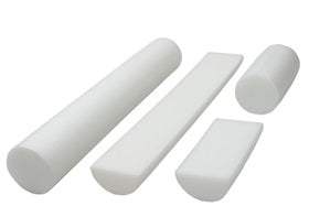 Alimed AliMed Exercise Foam Roller Full White High Density Foam 6 X 36 Inch - 31716