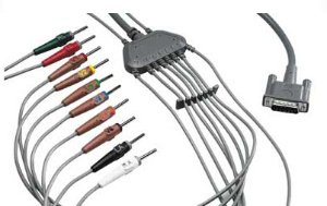 Respironics Power Pulse Oximeter Cable 72 Inch, Leadwires, Domestic For M1770A ECG Machine - 1075232