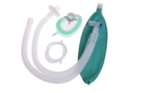 Medline - Anesthesia Breathing Circuit Corrugated Tube 90 Inch Tube Dual Limb Adult 3 Liter Bag Single Patient Use - DYNJAA0111