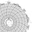 Graphic Controls Industrial 7-Day Recording Chart Pressure-sensitive 4.5 Inch Circular Blue Grid - 220366