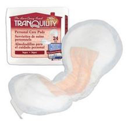 Principle Business Enterprises TranquilitySuper Bladder Control Pad 10-1/2 Inch Length Light Absorbency Polymer One Size Fits Most Unisex Disposable - 2380