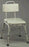 Graham-Field Lumex Platinum Collection Shower Chair Removable Arm Aluminum Frame With Backrest 17-1/2 to 22-1/2 Inch Height - 7945A