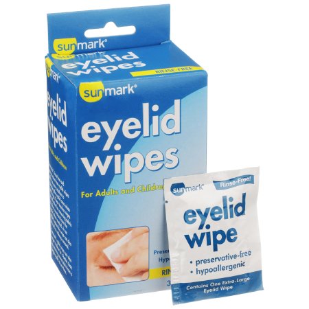 sunmark - Eyelid Cleanser 30 per Box Wipe - 01093932444
