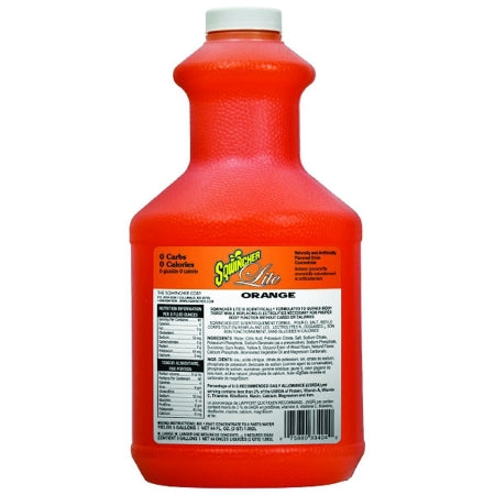 Kent Precision Foods Sqwincher Lite Liquid Concentrate Electrolyte Replenishment Drink Mix Orange Flavor 5 gal. - X419-M7600