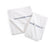 Medline - Hyperbaric Sheet Flat Sheet 66 W X 115 L Inch White / Print Blue Cotton Reusable - MDTFS4C15HY