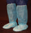 Welmed Shoe Cover X-Large Knee High Non-skid Blue NonSterile - 9100-335XL