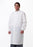 ASEP - Lab Coat White Large Knee Length Reusable - 6623BQWL
