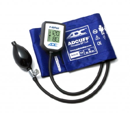 American Diagnostic Corp E-sphyg Aneroid Sphygmomanometer Pocket Style Hand Held 2-Tube Small Adult Size Arm - 7002-10SARB
