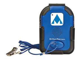 Alimed IQ Duo Plus Alarm System 2-1/2 X 3-3/4 X 1 Inch Blue / Black - 711290