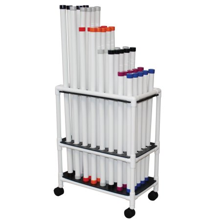 Mjm International Weight Cart Capacity 40 Weights - TRWB-40C