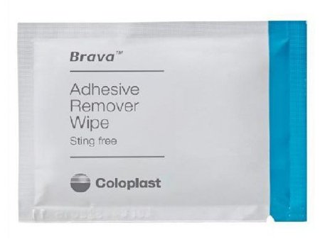 Coloplast Adhesive Remover Brava Wipe 30 Per Box - 120115