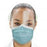 Isofluid - Procedure Mask with Eye Shield Anti-fog Strip Pleated Earloops One Size Fits Most Blue NonSterile ASTM Level 1 Adult - GCIPWB