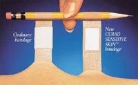 Cardinal CuritySensitive Skin Adhesive Strip 3/4 X 3 Inch Plastic Rectangle Tan Sterile - 44121