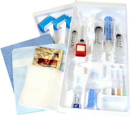 Busse Hospital Disposables Basic Pain Tray Without Needle Without Needle - 674