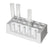Bel-Art Products Test Tube Rack 12 Place 16 mm to 20 mm Tube Size White 2-1/4 X 4 X 8 Inch - 189230000