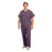 Fashion Seal Shirt Scrub Fashion Seal 78722 Unisex Small Plum Ea - 78722-S