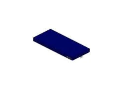Geo-Mattress - Mattress Cover 36 X 80 X 7 Inch Fluid-Proof Fabric For Mattresses and Mattress Overlays - 43876