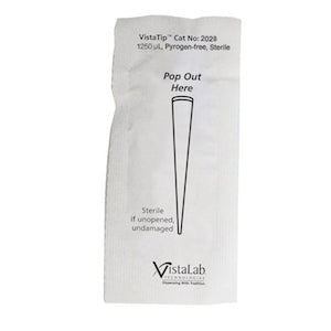 Vistalab Technologies Inc VistaTip Pipette Tip 250 µL Sterile - 2025