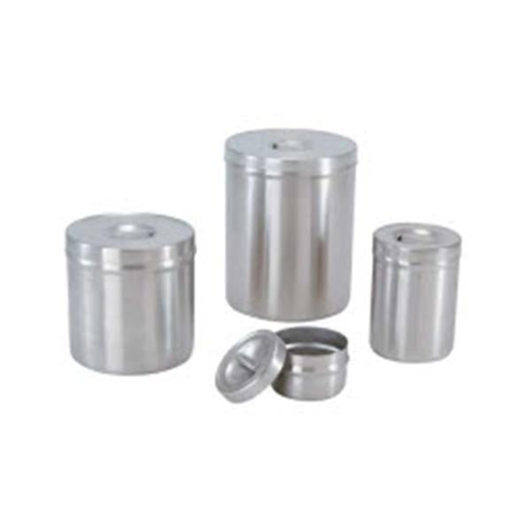 Medegen Medical Products, Jar Dressing 4-1/8X5-1/4" 1Qt Silver Stainless Steel Ea - 88010