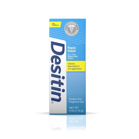 Desitin Rapid Relief - Diaper Rash Treatment 4 oz. Tube Scented Cream - 10074300003013