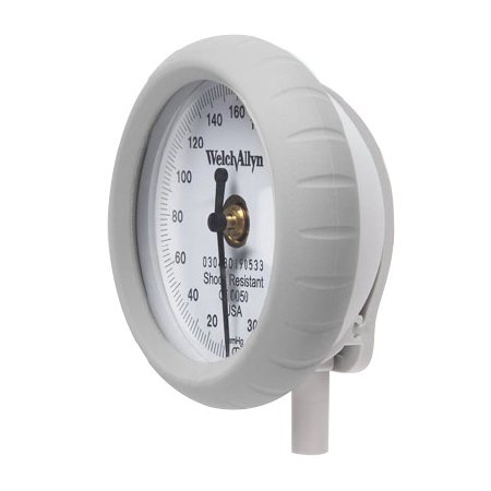 Welch Allyn Guage with Integrated Adapter Gear Free, Shock Resistant For DuraShock DS44 Pocket Aneroid Sphygmomanometer - DS44A