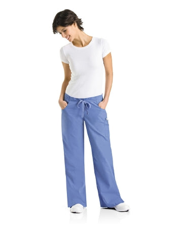 Landau Uniforms Scrub Pants Cargo Large / Tall Navy Blue Female - 8385BNP LARGE TALL