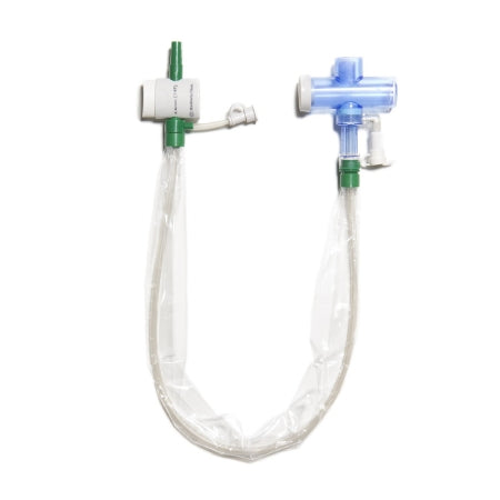 Avanos Medical Sales LLC Halyard Closed Suction System T-Piece 14 Fr. Thumb Valve - 8308