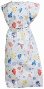 Tidi Products Choice Patient Exam Gown Pediatric Kid Design (Under the Sea Print) - 981636