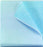 Tidi Everyday - Stretcher Sheet Flat Sheet 40 X 72 Inch Blue Tissue / Polyethylene Film Disposable - 980925