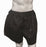 Dukal Reflections Exam Shorts Small / Medium Black Spunbond Polypropylene Adult Disposable - 900530