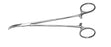 Miltex Padgett Hemostatic Forceps Mosquito 7-1/8 Inch Surgical Grade Stainless Steel NonSterile Ratchet Lock Finger Ring Handle Curved Delicate Tips - PM-8631