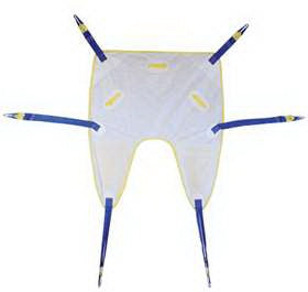 Alimed Single Body Lift Sling With Head Support Bariatric 290 to 600 lbs. Weight Capacity - 710088
