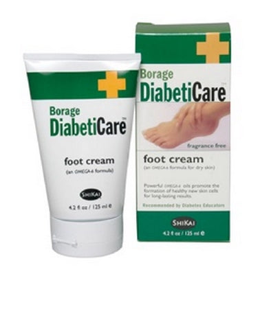 Alimed Borage DiabetiCare Foot Moisturizer 4.2 oz. Tube Unscented Cream - 710337