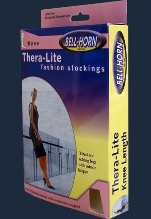 DJO Thera-Lite Compression Stockings Thigh High Medium Beige Closed Toe - 11911