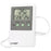 VWR Traceable - Digital Thermometer with Alarm Fahrenheit / Celsius -58° to +158°F (-50° to +70°C) External Probe Internal Sensor / External Probe Multiple Mounting Options Battery Operated - 61161-336
